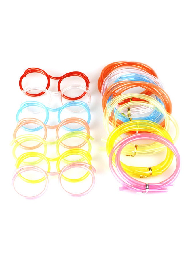 Fun Eyeglasses Eyewear Straw Orange 15x2x2cm - Image 3